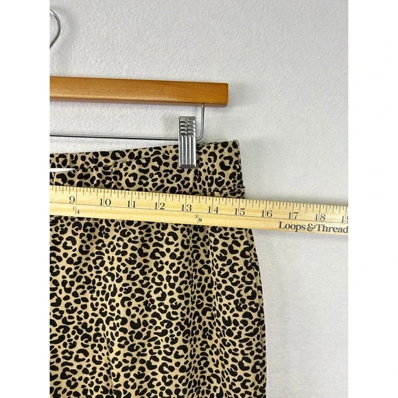 Old Navy Stevie Leopard Print Leggings Pants Women's Size‎ L - Picture 7 of 9